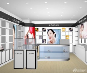 化妝品店裝修效果圖 室內(nèi)裝修設(shè)計圖