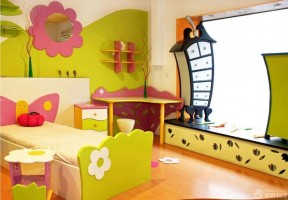 卧室飘窗装修效果图 儿童房飘窗设计