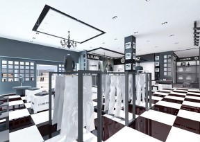 特色服裝店圖片 吊頂裝修效果圖2020