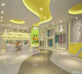 服裝店內(nèi)裝修 現(xiàn)代風格