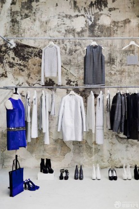 服裝店內(nèi)裝修 背景墻裝修效果圖