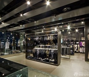 最新服裝店內(nèi)筒燈裝修效果圖片大全