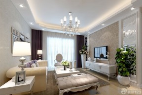 室內客廳裝修效果圖 吊燈圖片