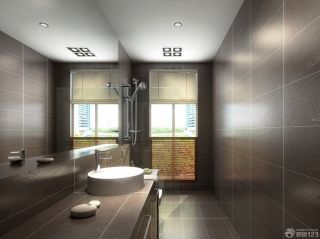 快捷酒店室内卫生间淋浴喷头设计图片