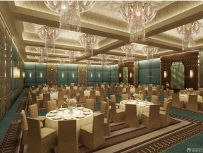 五星级酒店建筑设计 餐厅吊灯图片