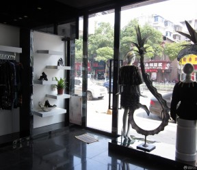 服裝店裝修效果圖片 玻璃門裝修效果圖片