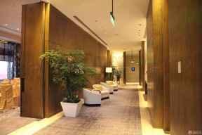 小型酒店设计效果图 走廊玄关设计