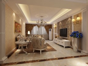 歐式風(fēng)格裝修圖片 室內(nèi)客廳裝修效果圖