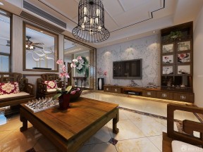 家裝客廳設(shè)計(jì)效果圖 中式風(fēng)格裝修效果圖