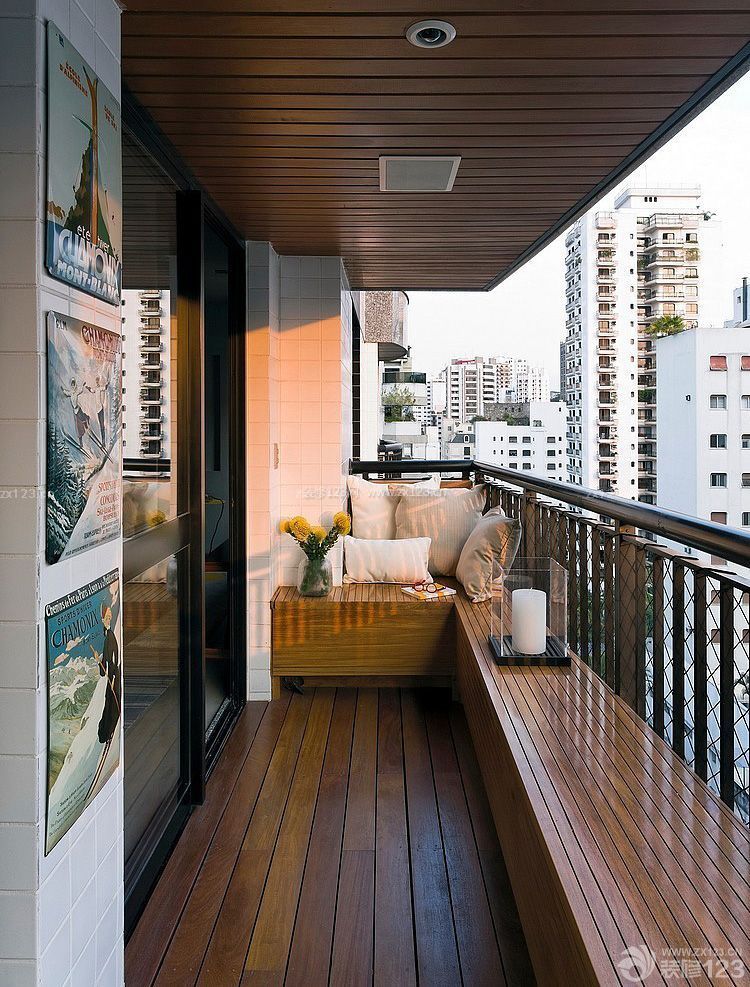 家装阳台设计装修效果图大全2015图片