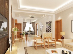 裝修客廳與餐廳隔斷 現(xiàn)代中式風(fēng)格