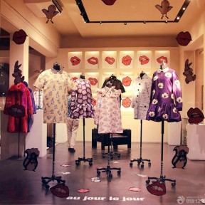 服裝店裝修效果圖大全 背景墻設(shè)計(jì)