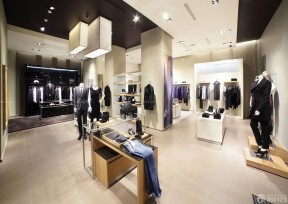 服裝店裝修效果圖大全 男裝陳列