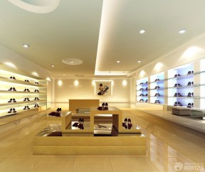 现代鞋店展示柜装修效果图片