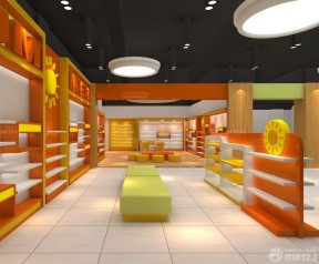 鞋店圖片 吊頂燈裝修效果圖片
