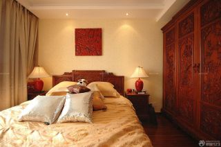 88平米小户型两室两厅温馨卧室装修图