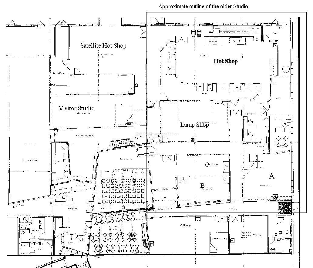 經(jīng)典專賣店室內(nèi)設(shè)計(jì)平面圖欣賞