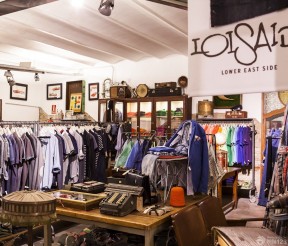 服裝專賣店裝修圖 室內吊頂效果圖