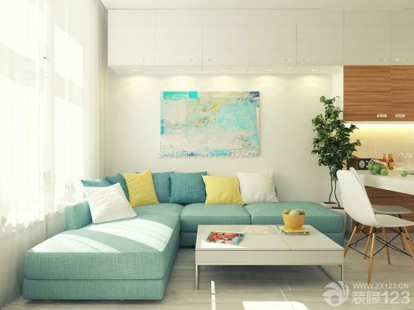 30平方米房子客厅沙发颜色搭配装修图
