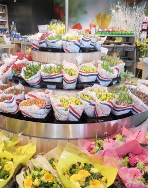 花店店面裝修 陳列圖片