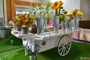 鮮花店裝修 展廳設(shè)計(jì)裝修效果圖片