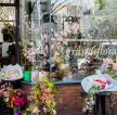 鲜花店橱窗设计效果图片欣赏