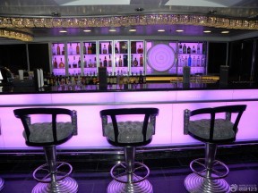 酒吧吧台装修效果图 舞台灯光设计