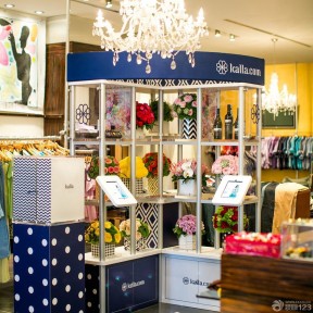 小花店裝修效果圖 歐式吊燈