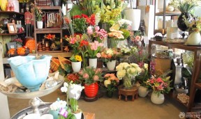 小花店裝修效果圖 陳列圖片