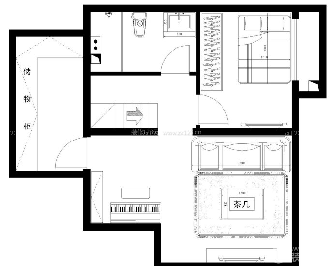 躍層房子戶型圖設(shè)計(jì)