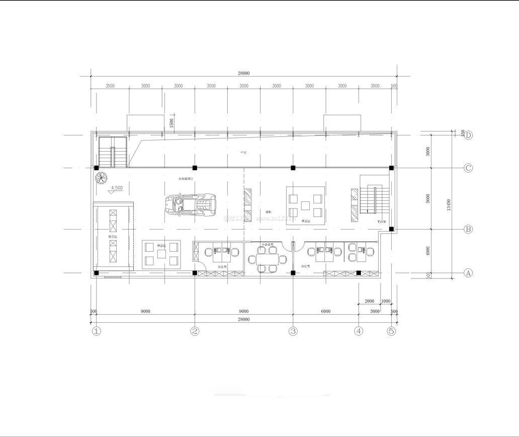 2023專賣店cad室內(nèi)設(shè)計(jì)平面圖