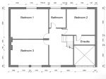 小型專賣店cad室內(nèi)設(shè)計(jì)平面圖