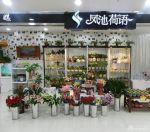 同城花店白色地磚裝修效果圖片