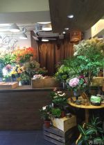 同城花店室內(nèi)吊頂裝修效果圖片