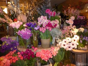 花店裝飾 展廳設計裝修效果圖片