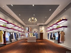 服裝店裝修效果圖圖片 吊燈裝修效果圖片