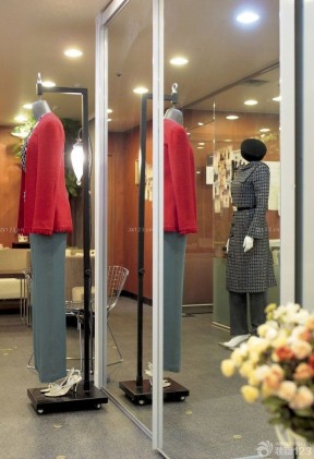 服裝店裝修效果圖圖片 鏡子裝修效果圖片