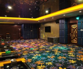 大型ktv豪华包间地毯装修效果图片2023