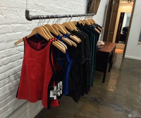 女服裝店裝修圖 墻磚墻面裝修效果圖片