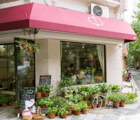 鮮花店裝修效果圖 窗戶