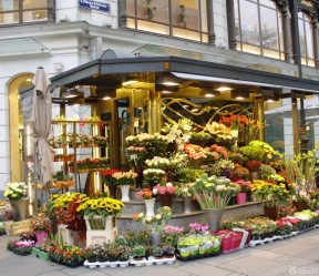 鮮花店裝修效果圖 