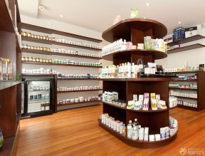 韓國(guó)化妝品店裝修圖片 展示架設(shè)計(jì)