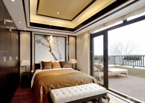 中式阳台创意 卧室阳台装修