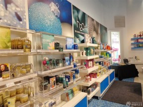 化妝品店面圖片 小型化妝品店裝修圖