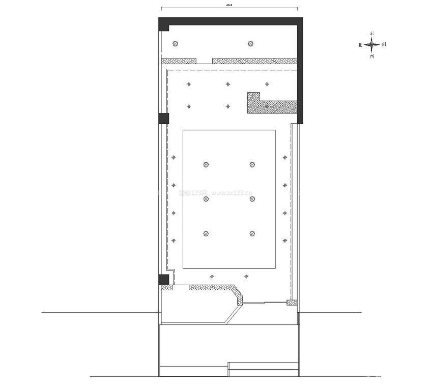 最新服裝專(zhuān)賣(mài)店室內(nèi)平面圖