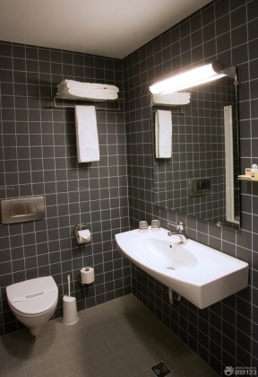 酒店式公寓效果图 卫生间洗手盆图片
