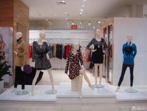 女装专卖店服装橱窗陈列设计效果图