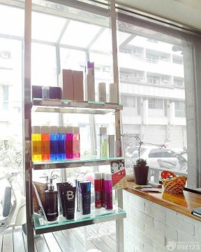 韩国化妆品店图片 货架图片