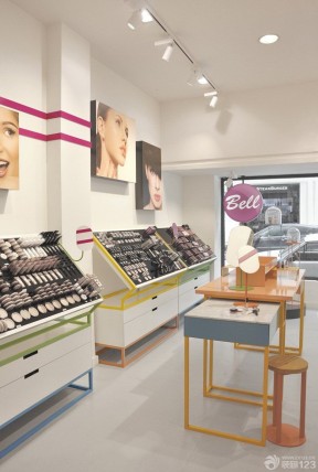 韩国化妆品店图片 loft风格