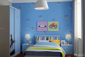 儿童房墙绘图片 简约地中海风格